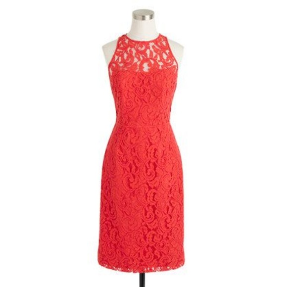 J. Crew pamela dress in levers lace size 12 - Picture 7 of 8